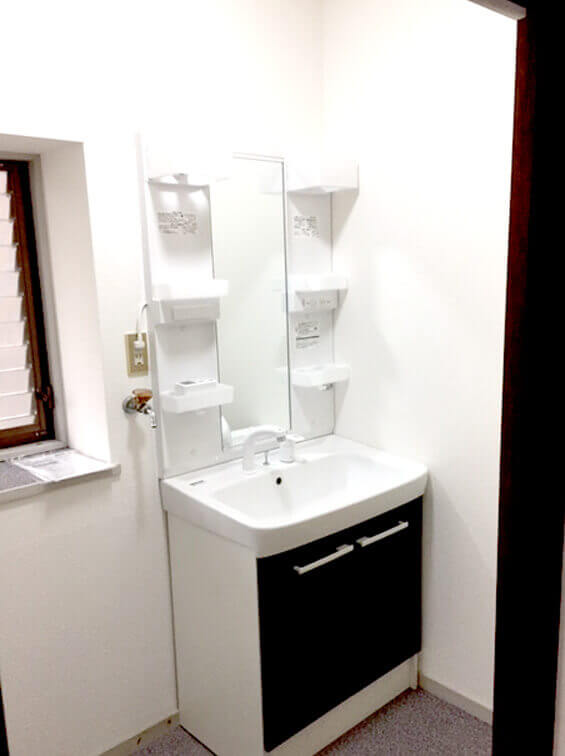 パウダールーム（洗面所）リフォーム